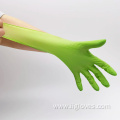 Examination Green Hand Protection Safety Nitrile Gloves